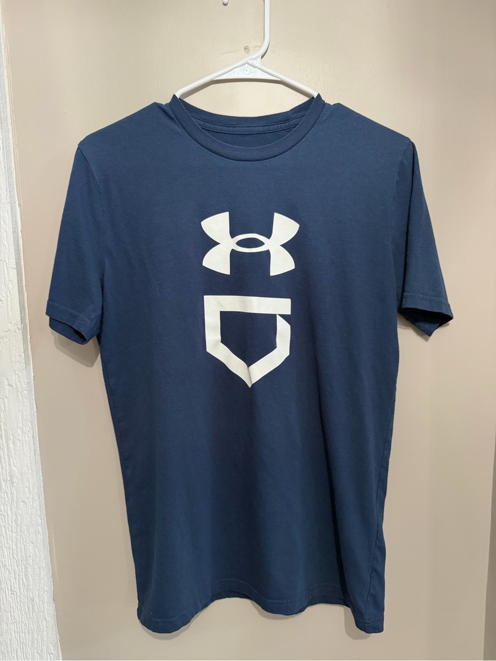 Under Armour Navy Blue Short-Sleeve Logo Tee